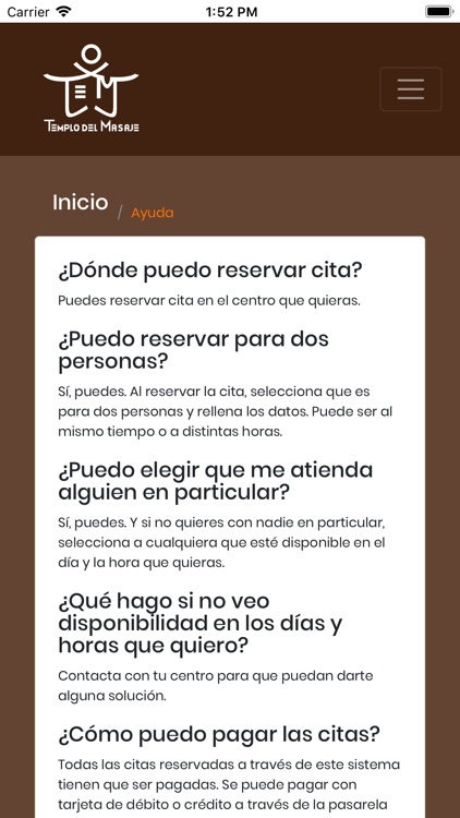 Templo del Masaje screenshot-3