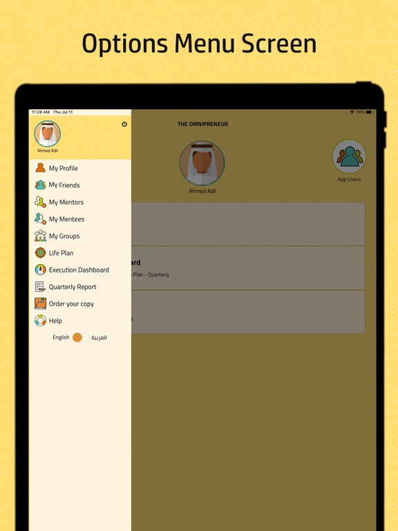 The Omnipreneur iPad screenshot 5 - Productivity app