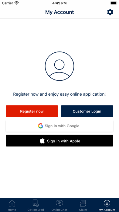 App screenshot