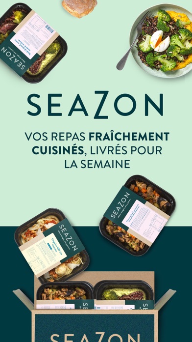 Seazon - Plats cuisinés livrés Screenshot