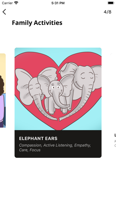 Contentment Families screenshot