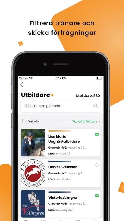Tränarportalen screenshot-5