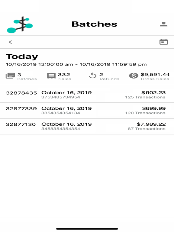 Payments Hub: Business Manager iPad screenshot