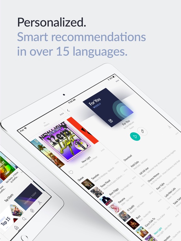 Screenshot #5 pour JioSaavn – Music & Podcasts