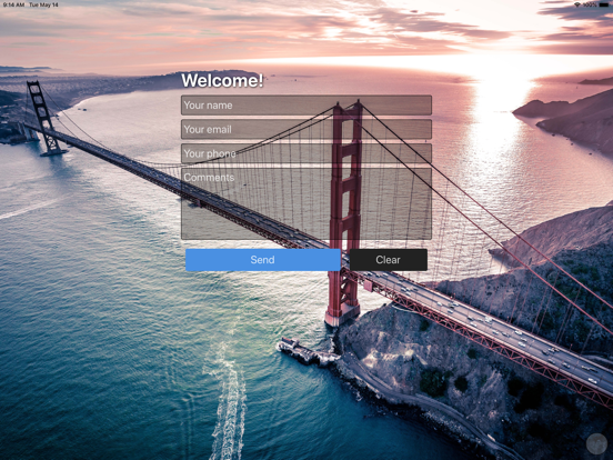 Sign Up Events iPad screenshot 2 - Business app