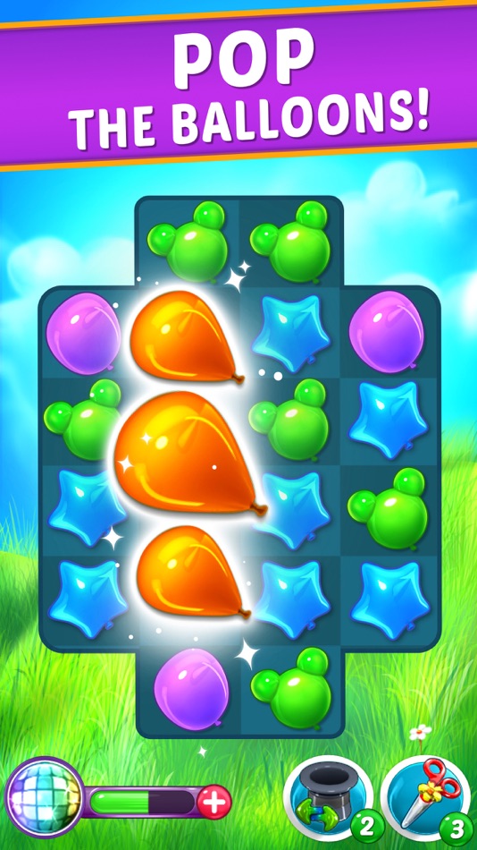 #1. Balloon Paradise: Match 3 Game (iOS) Podle: RV AppStudios LLC
