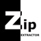 Create and extract any zip, rar, 7z, gz file using this zip extractor app