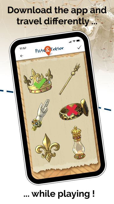 Piste et Trésor Screenshot