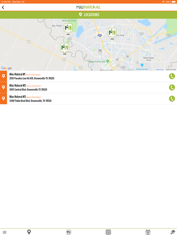 Mas Natural iPad screenshot 4 - Food & Drink app
