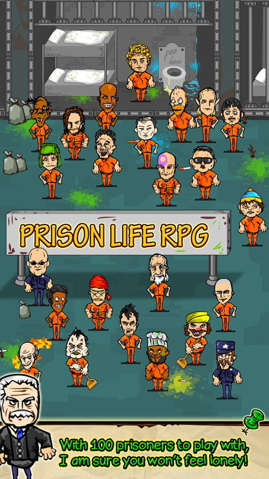 #1. Prison Life RPG (iOS) Oleh: Nob Studio