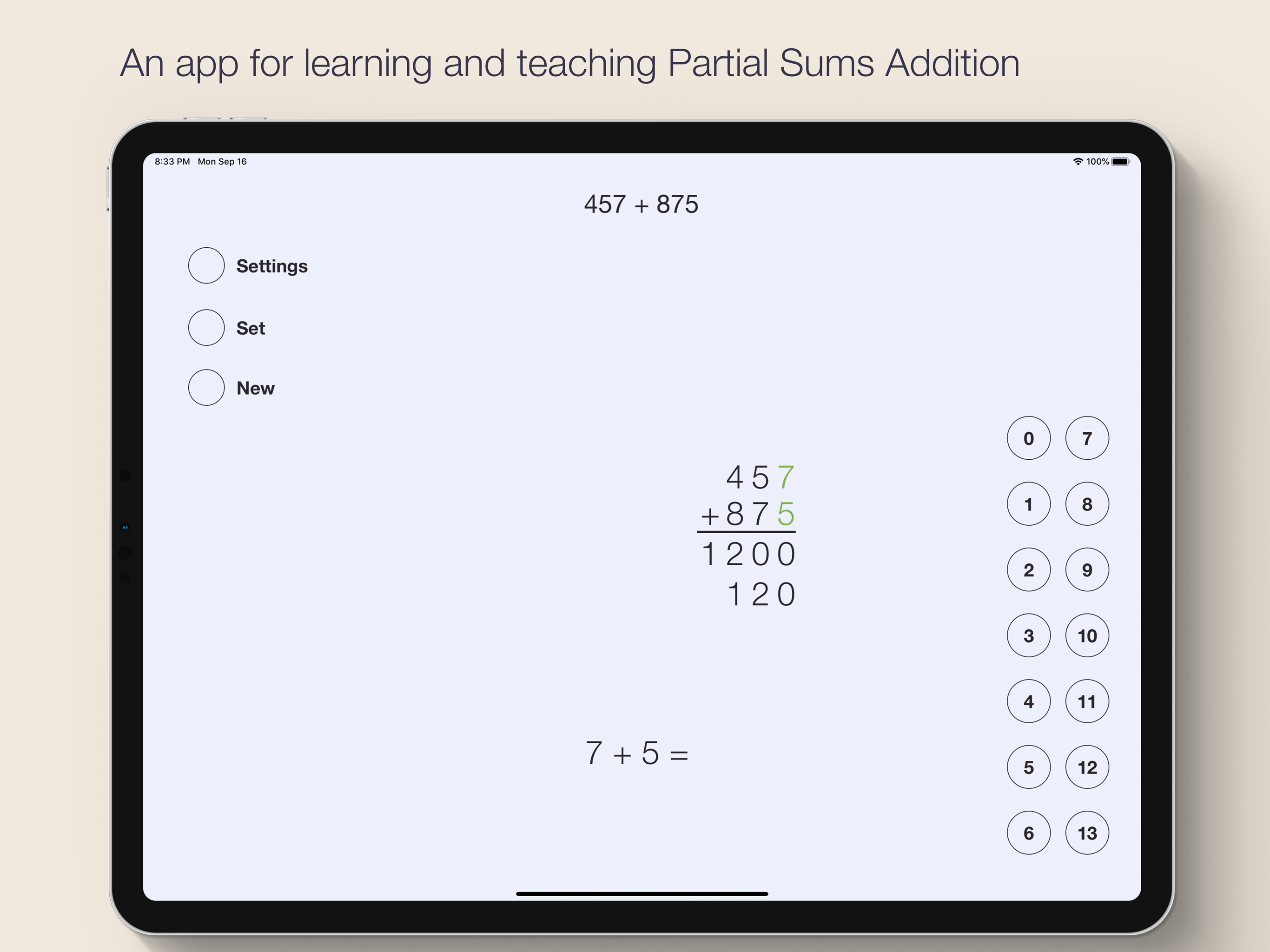 Partial Sums Addition screenshot 6