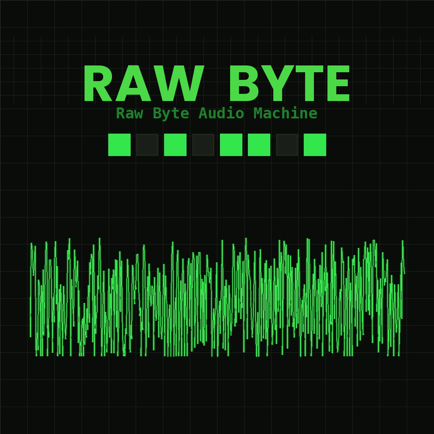Raw Byte Audio Machine