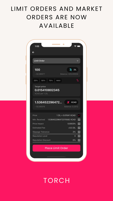 Torch Wallet Screenshot