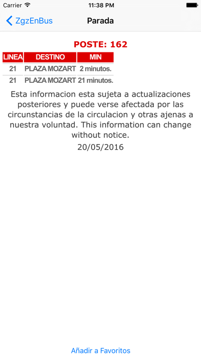 Screenshot #3 pour ZgzEnBus