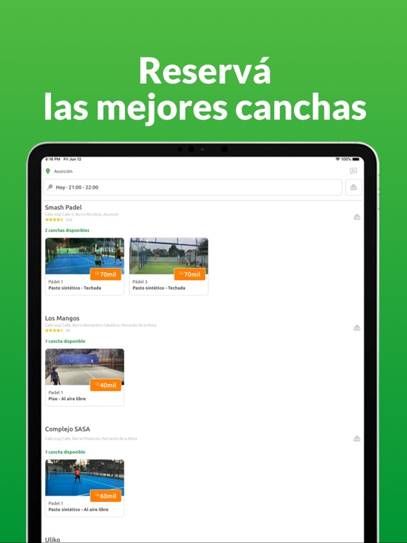 Screenshot #6 pour Reva - Reserva de canchas