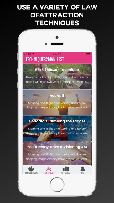 Create & Manifest Dream Goals iPhone screenshot