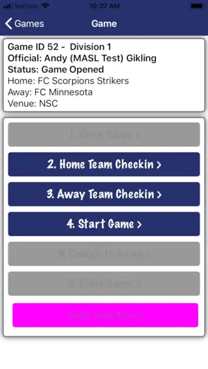 MASL Gameday screenshot 4
