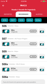 Red Movilidad screenshot