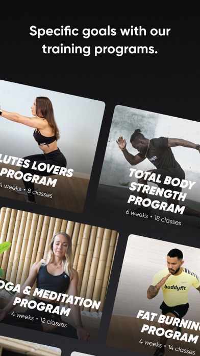 Buddyfit: Fitness & Yoga Screenshot