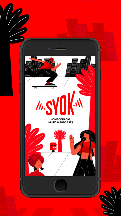 SYOK - Radio, Music & Podcast Screenshot