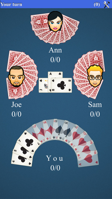 Hearts Card Game* Screenshot