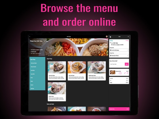 Spitz Restaurant iPad screenshot