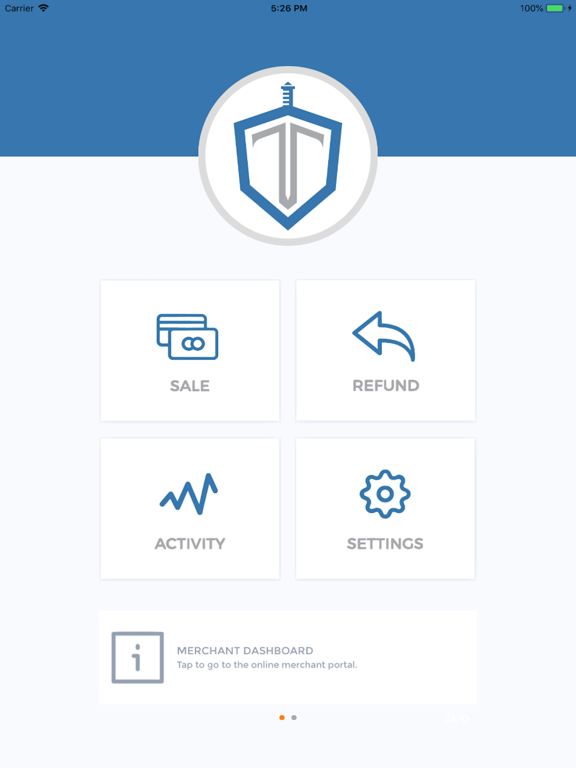 Titanium Payments iPad screenshot 3 - Business app
