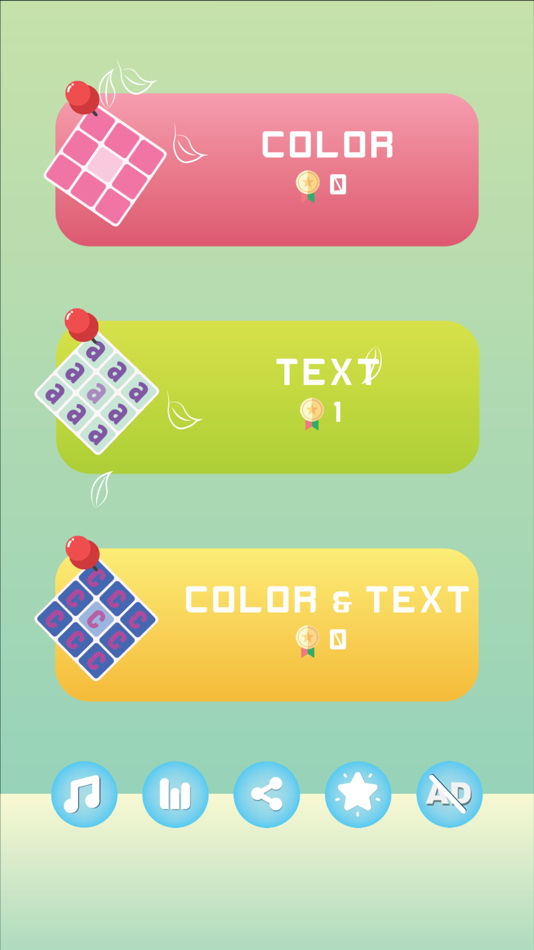 #2. Kuku Kube - Color Test (iOS) 由: DUY KY TRADING PRODUCTION ONE MEMBER COMPANY LIMITED