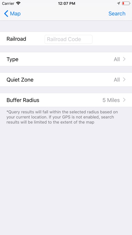 Rail Crossing Locator