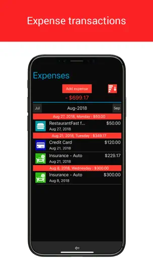 Скриншот Домашний Бюджет Платный на iPhone 9