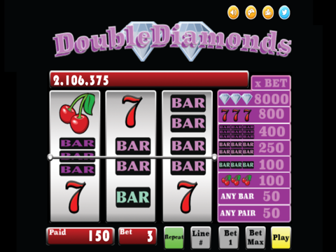 DoubleDiamonds iPad screenshot