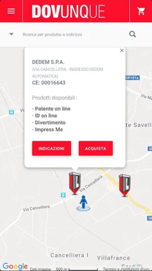 Dovunque screenshot 1