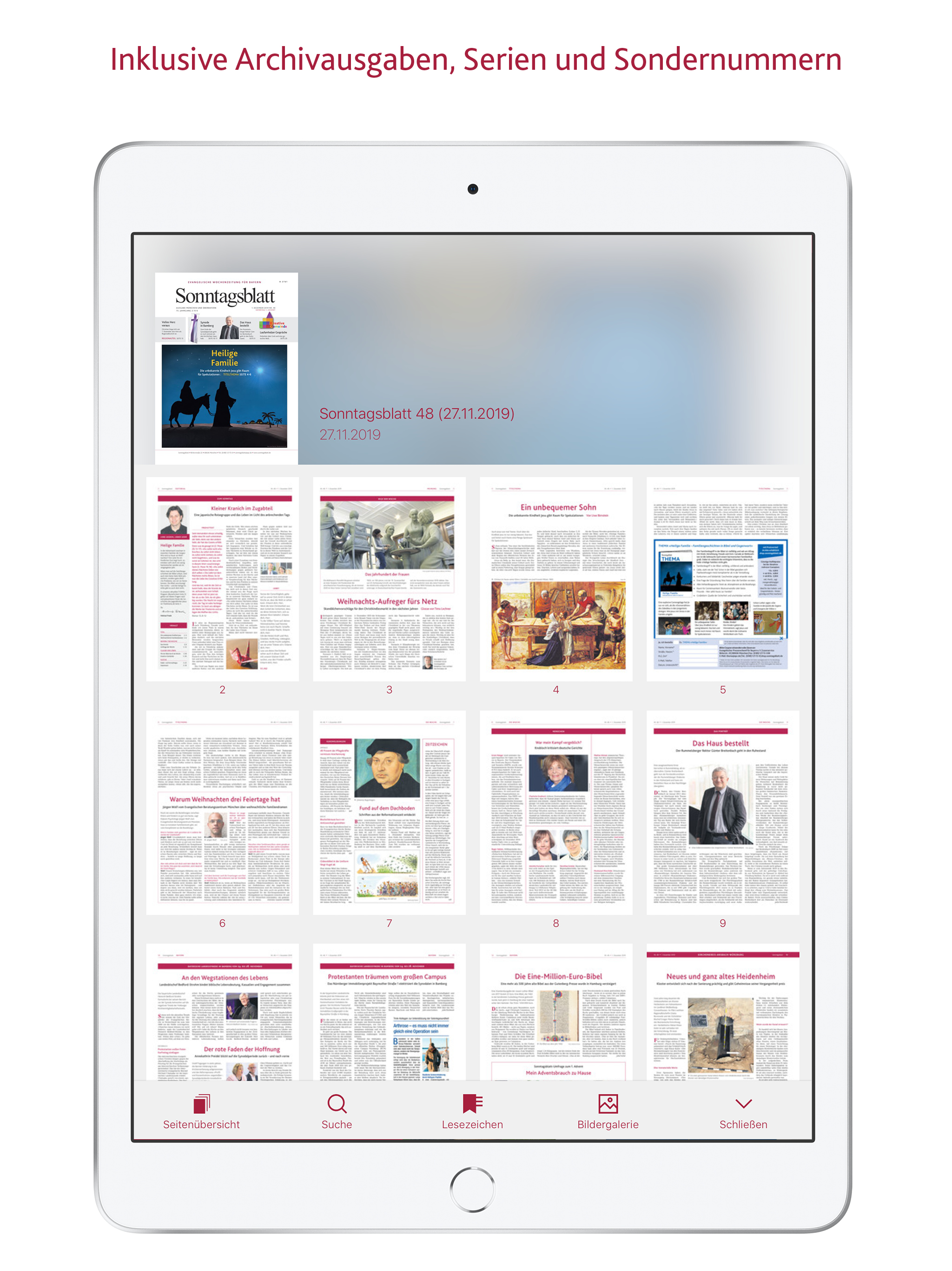 Sonntagsblatt 360° Evangelisch