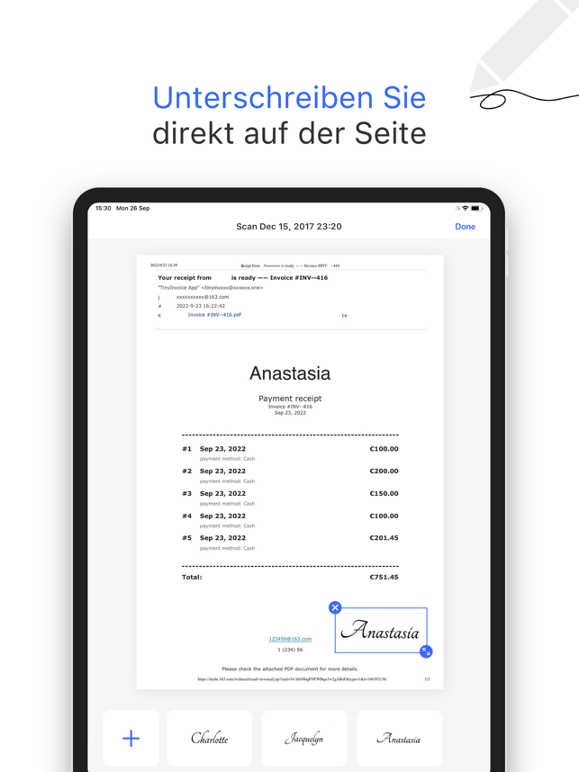 ?TinyScan: PDF Scanner App Screenshot