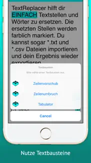textreplacer iphone bildschirmfoto 3