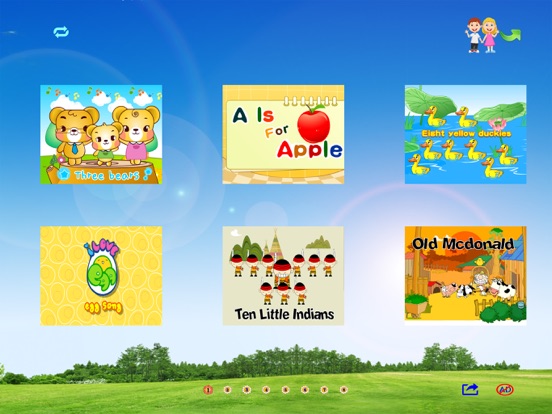 Screenshot #5 pour Chansons animées enfants A