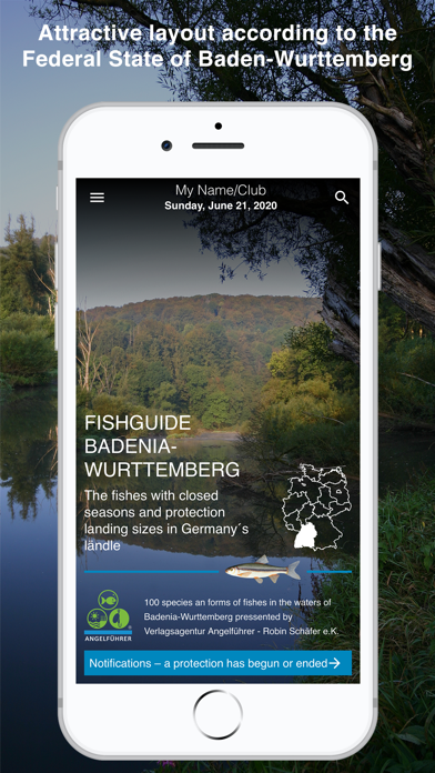 Screenshot #1 pour Fishguide Badenia-Wurttemberg