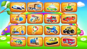 Cars and vehicles puzzle screenshot 1