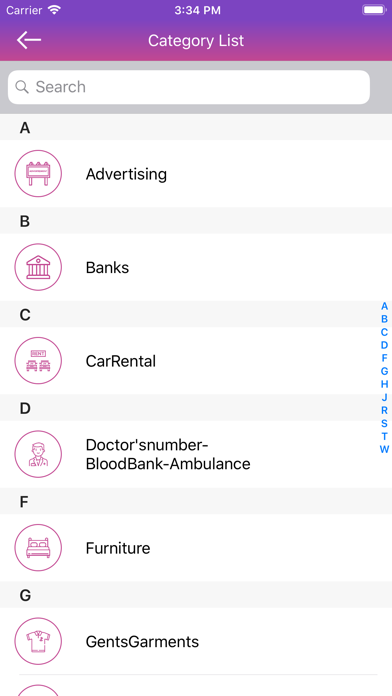 App screenshot