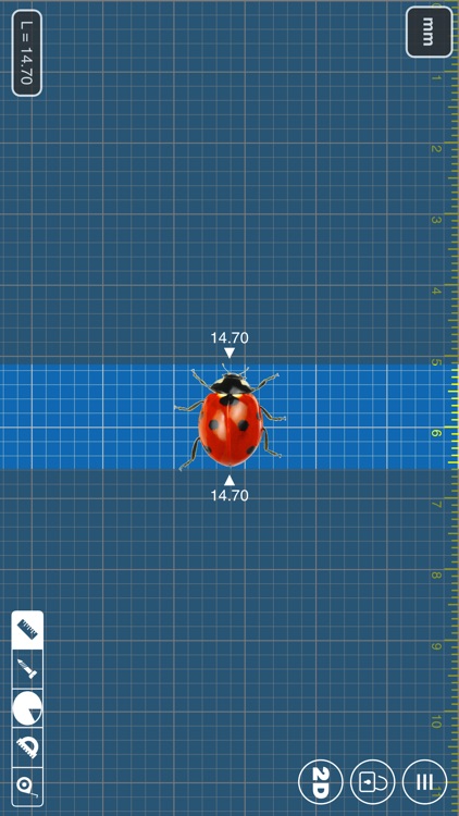 Millimeter Pro - screen ruler