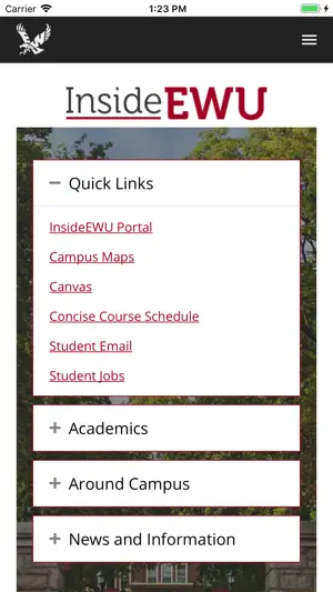 InsideEWU screenshot 2