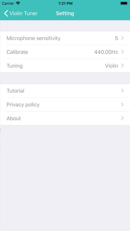 Violin Tuner - TrueStudio