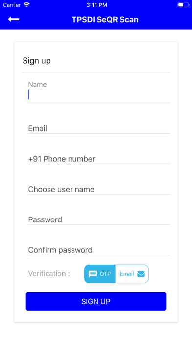 Screenshot #3 pour TPSDI SeQR Scan