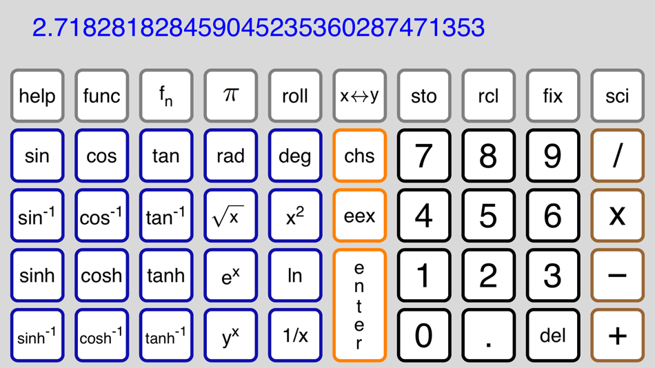 Calc-50 (iOS) 由: David Smith Calc-50 (iOS) 由: David Smith