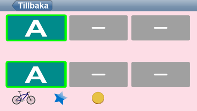 Bokstäver Nummer Färger Screenshot