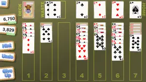 Crystal Klondike Solitaire screenshot 2