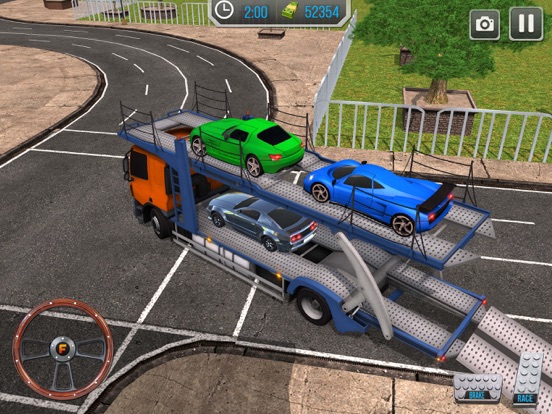 Robot Car Transporter Airplane iPad screenshot 5 - Games app