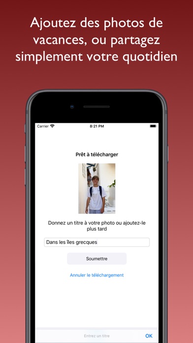Screenshot #3 pour Family Fotos - restez liés