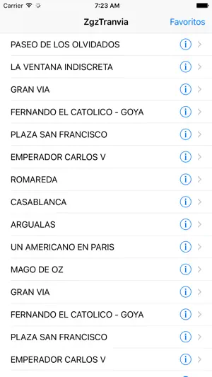 ZgzTranvia screenshot 1