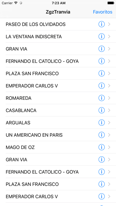 Screenshot #1 pour ZgzTranvia